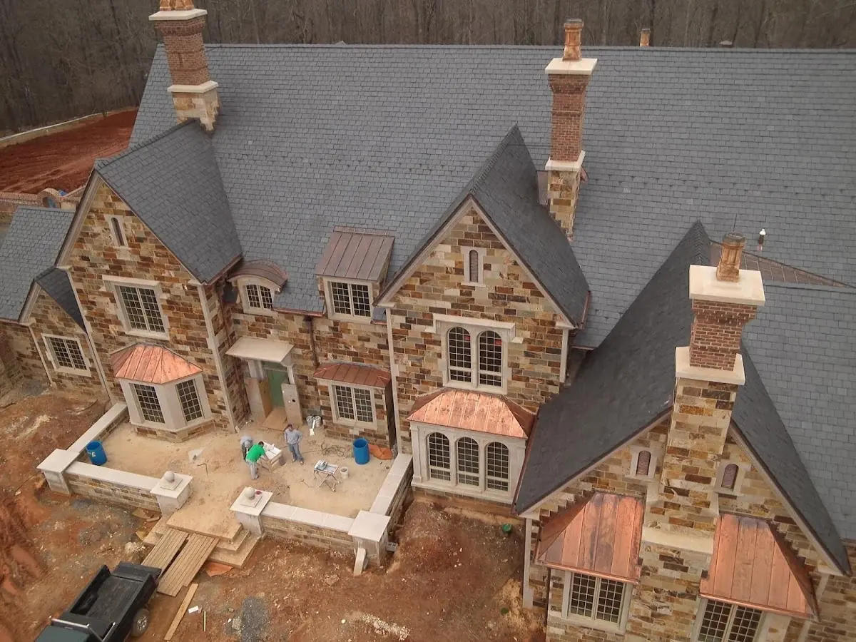 Craftsman Roofing Gutter Guard Installation project in St. Helena